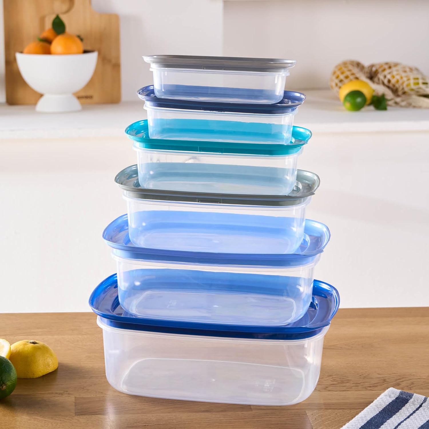 KARACA VICKS OCEAN 6-Piece Storage Container Set