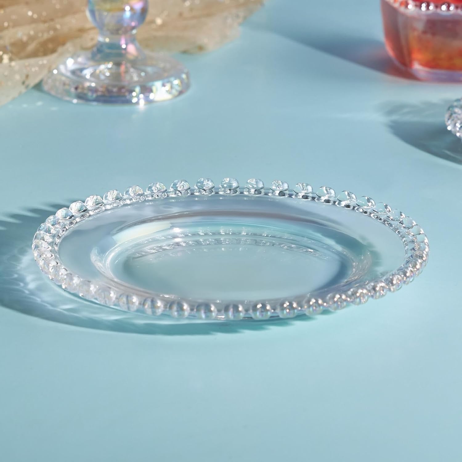 Glass Dessert Plate Karaca Rory, 19 cm