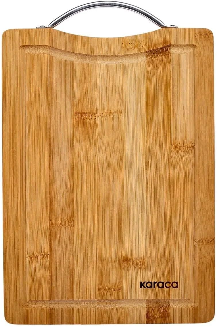 Karaca Owen Rectangle Large Bamboo Cutting Board