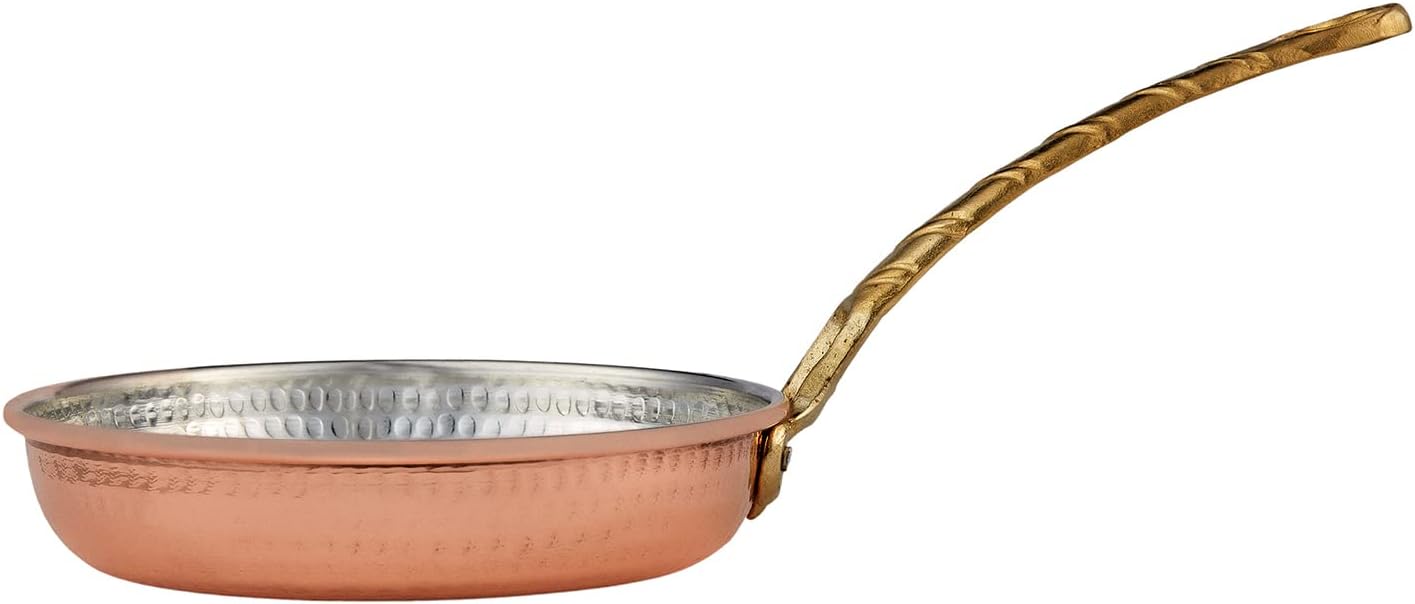 KARACA Alacahoyuk Copper Frying Pan, 14 cm