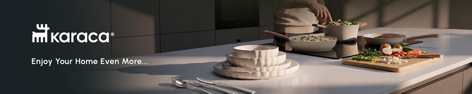 Karaca | High-Grade Porcelain Dinnerware Sets – Translucent Fine Bone China, Unique Fine Pearl Formulation For Shared Family Dining - Karaca Official Store