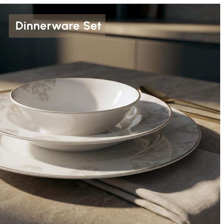 Karaca Official Store Karaca | High-Grade Porcelain Dinnerware Sets – Translucent Fine Bone China, Unique Fine Pearl Formulation For Shared Family Dining - Karaca Official Store